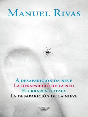 cover image of La desaparición de la nieve